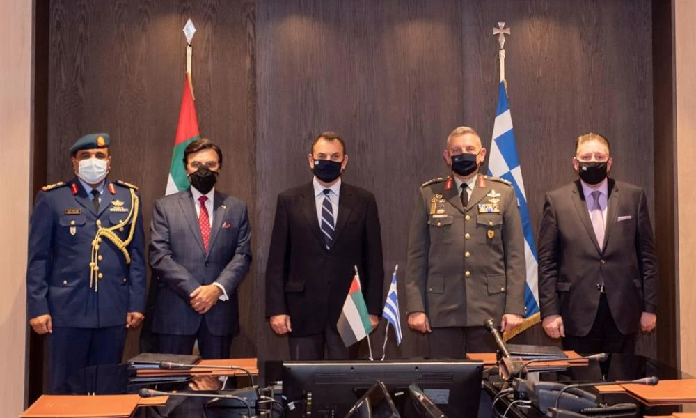 ΥΕΘΑ: Υπογραφή Συμβάσης μεταξύ ΤΕΘΑ – ΥΠΑΜ ΗΑΕ- Παρουσία Παναγιωτόπουλου